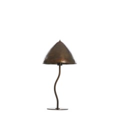 TABLE LAMP EMO DARK BROWN BRONZE 
